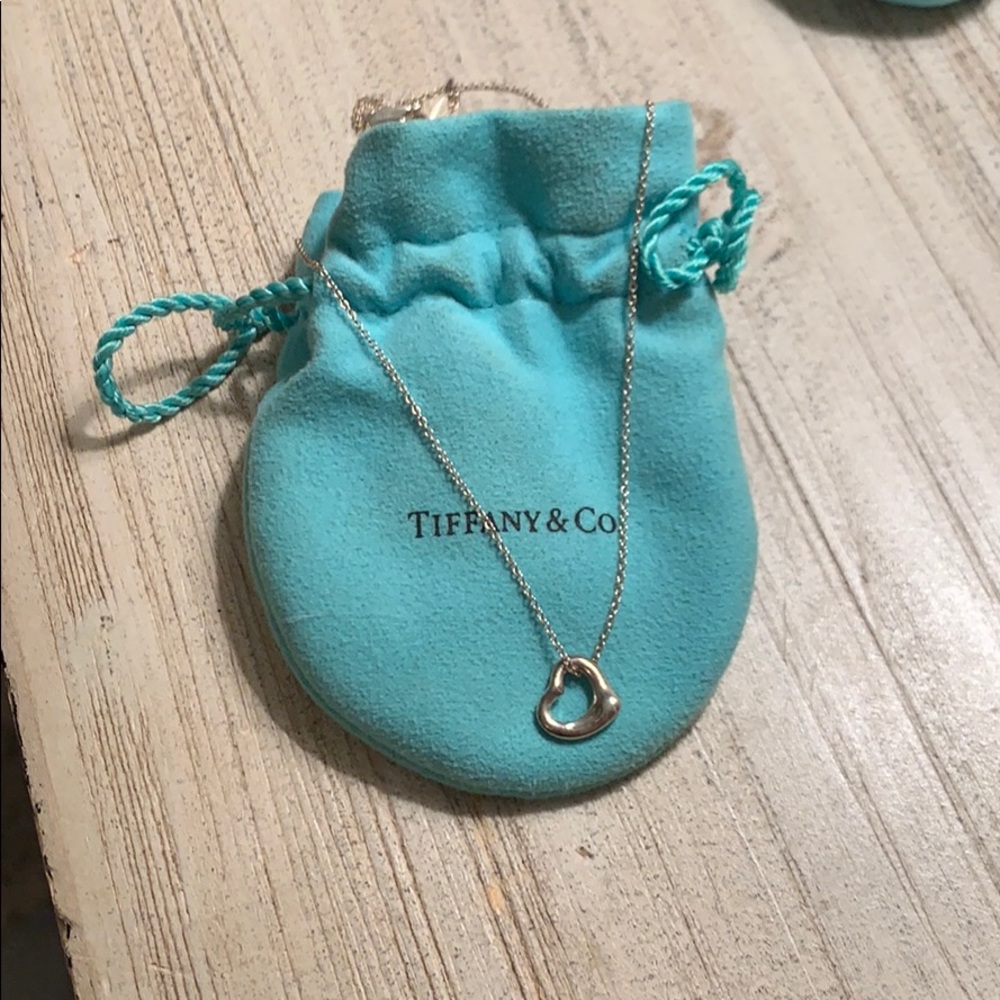 Tiffany & Co Elsa Peretti Heart Necklace